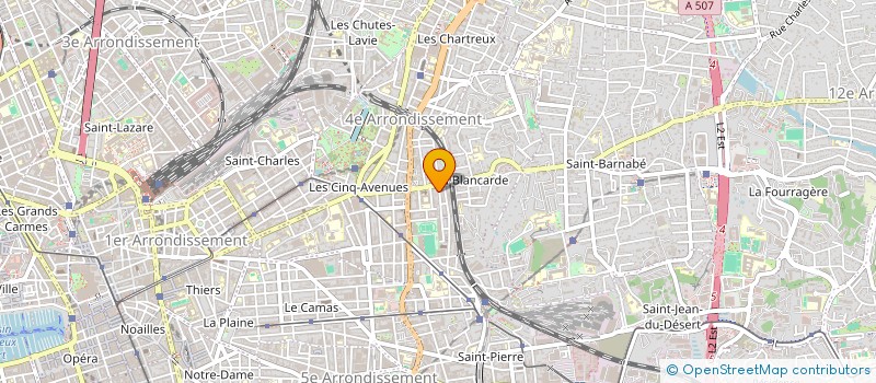 localisation de l'entreprise MADAME MARINE HUISSER à MARSEILLE