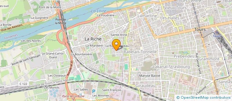 localisation de l'entreprise MADAME MARINE IMPINNA  LA RICHE