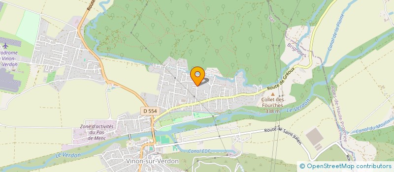 localisation de l'entreprise MADAME MARINE ISOARDI  VINON-SUR-VERDON