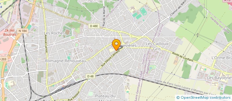 localisation de l'entreprise MADAME MARINE ISRAEL  CONFLANS-SAINTE-HONORINE