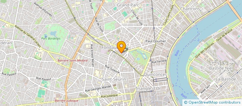 localisation de l'entreprise MADAME MARINE ISTIN  BORDEAUX