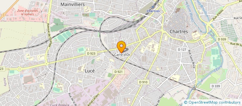 localisation de l'entreprise MADAME MARINE JACQUES à LUCE