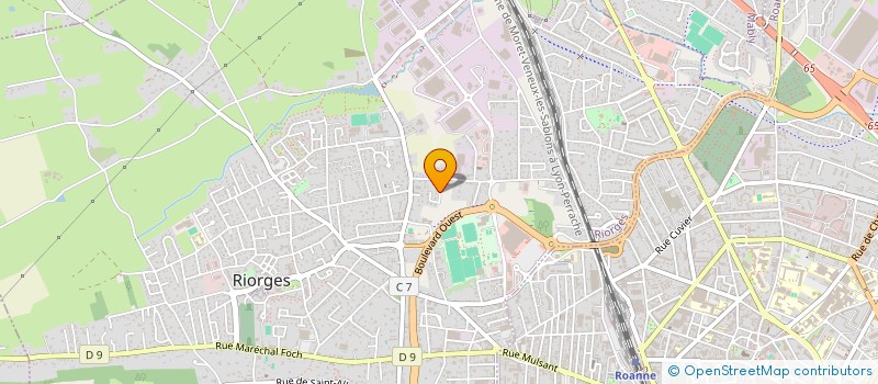 localisation de l'entreprise MADAME MARINE JAFARYAN à RIORGES