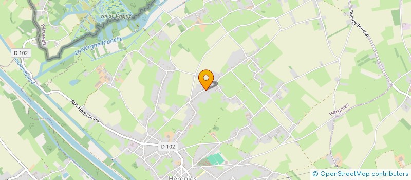 localisation de l'entreprise MADAME MARINE JANIKOWSKI  HERGNIES