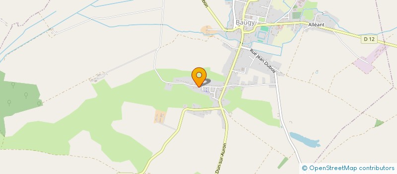 localisation de l'entreprise MADAME MARINE JARREAU  BAUGY