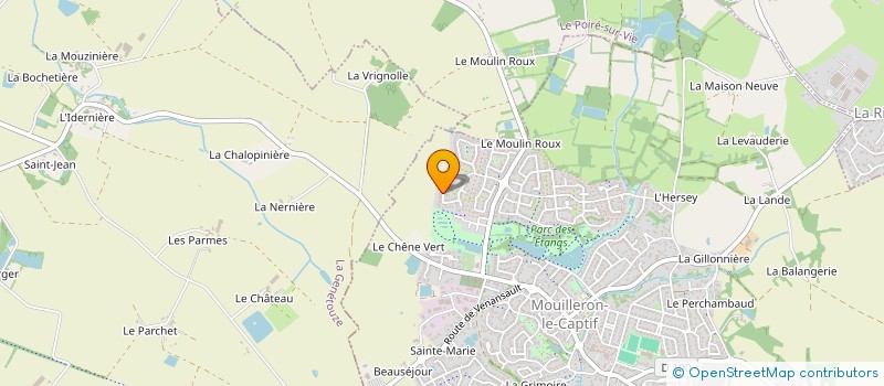 localisation de l'entreprise MADAME MARINE JASLET  MOUILLERON-LE-CAPTIF