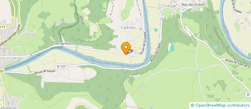 localisation de l'entreprise MADAME MARINE JEKER  CADRIEU