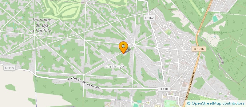 localisation de l'entreprise MADAME MARINE JESSICA BOUDRAA  LAMORLAYE