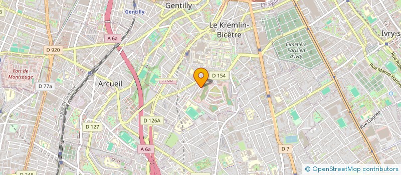 localisation de l'entreprise MADAME MARINE JOYON  LE KREMLIN-BICETRE