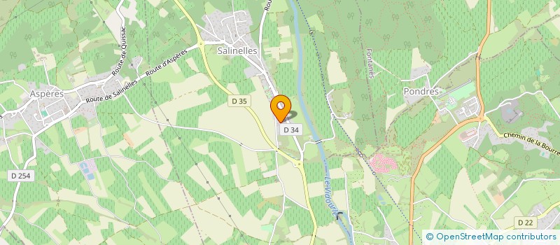 localisation de l'entreprise MADAME MARINE KAISER  SALINELLES