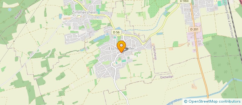 localisation de l'entreprise MADAME MARINE KAMINSKI  DIETWILLER