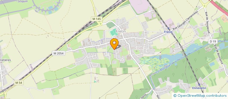 localisation de l'entreprise MADAME MARINE KAMINSKI à FRETIN