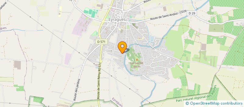 localisation de l'entreprise MADAME MARINE KAPPES  EYRAGUES