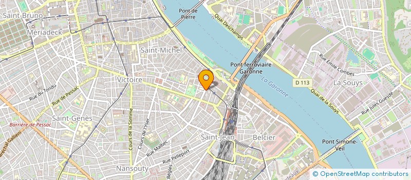 localisation de l'entreprise MADAME MARINE KERSUSAN  BORDEAUX