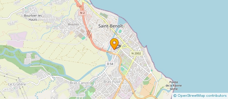 localisation de l'entreprise MADAME MARINE KICHENIN MOUTALOU à SAINT-BENOIT