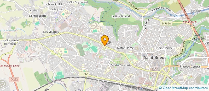 localisation de l'entreprise MADAME MARINE KIELBOWICZ à SAINT-BRIEUC
