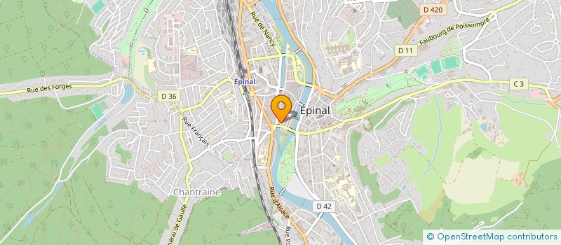 localisation de l'entreprise MADAME MARINE KIENTZY  RAON-AUX-BOIS