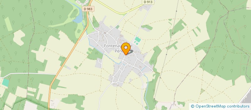 localisation de l'entreprise MADAME MARINE KIV à FONTENAY-SAINT-PERE