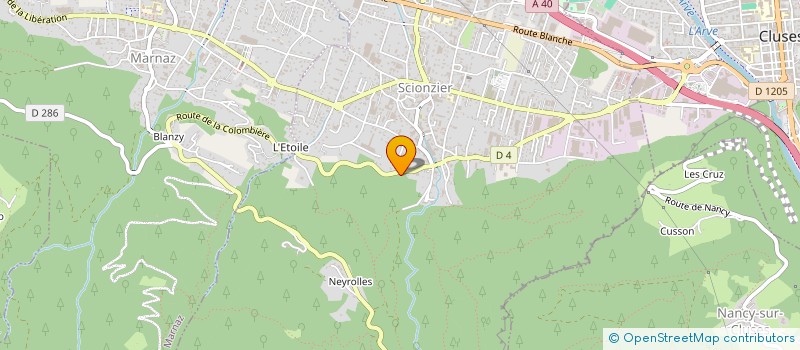 localisation de l'entreprise MADAME MARINE KULIK  SCIONZIER