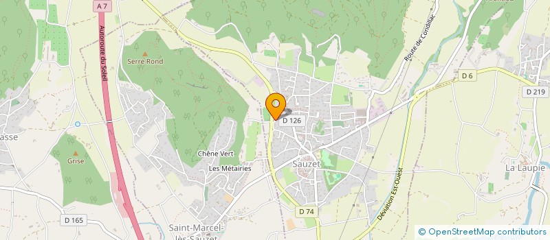 localisation de l'entreprise MADAME MARINE KUNZE  SAUZET