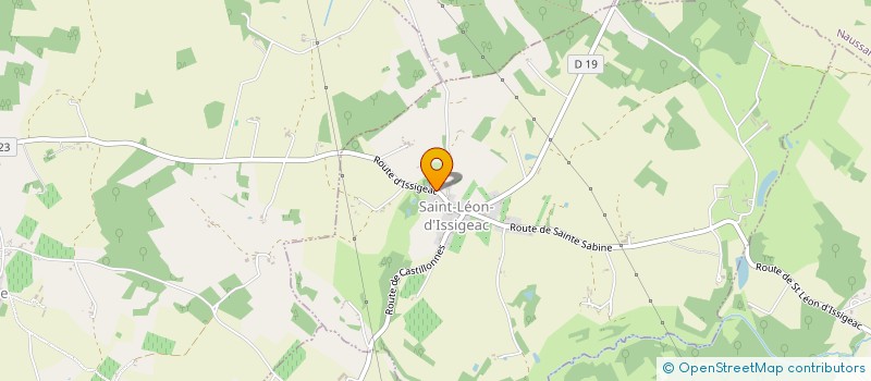 localisation de l'entreprise MADAME MARINE LABARRERE  SAINT-LEON-D'ISSIGEAC
