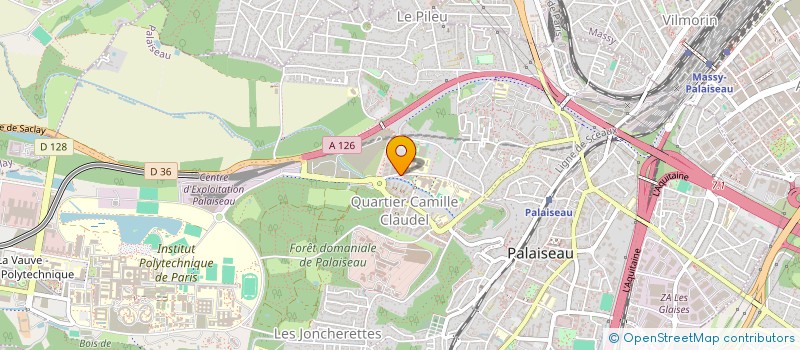 localisation de l'entreprise MADAME MARINE LABRO à PALAISEAU