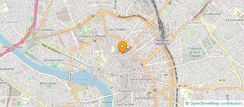 localisation de l'entreprise MADAME MARINE LAFFONT à TOULOUSE