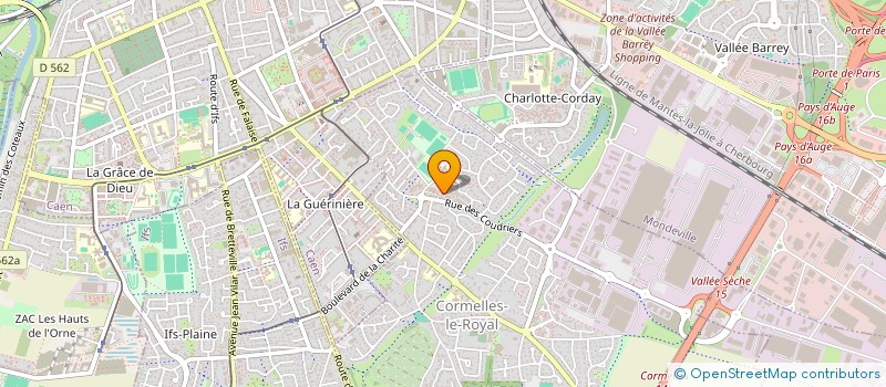 localisation de l'entreprise MADAME MARINE LAINE  CORMELLES-LE-ROYAL