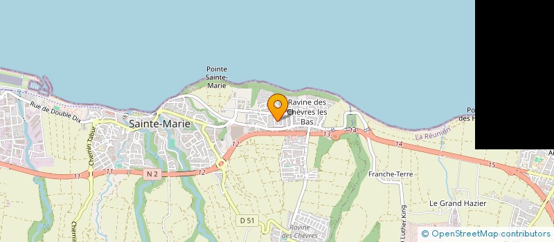 localisation de l'entreprise MADAME MARINE LALLEMAND à SAINTE-MARIE