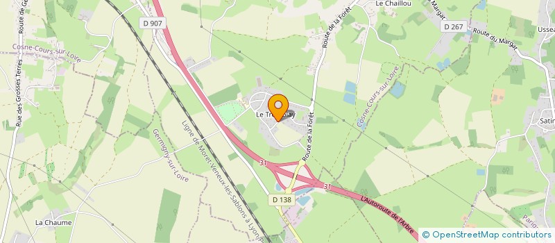 localisation de l'entreprise MADAME MARINE LAMBERT JOUANNEAU  CHAULGNES