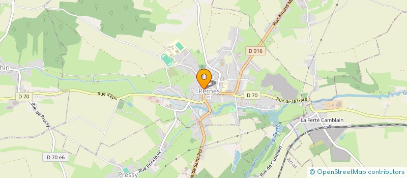 localisation de l'entreprise MADAME MARINE LAMORILLE  PERNES