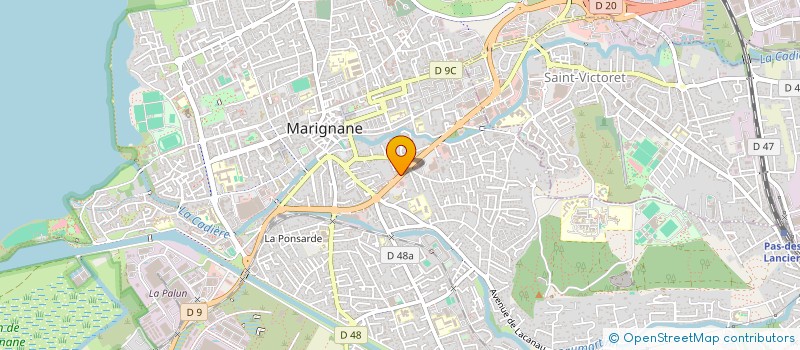 localisation de l'entreprise MADAME MARINE LANA à MARIGNANE