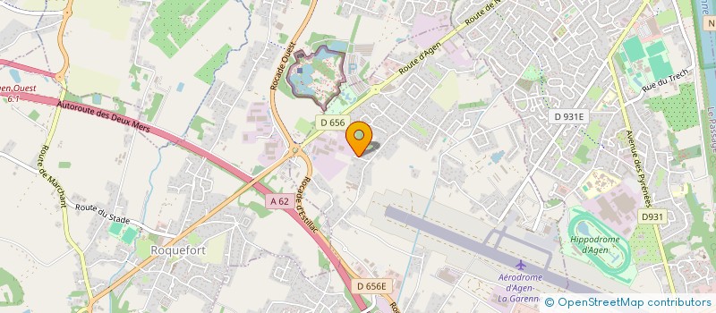 localisation de l'entreprise MADAME MARINE LARRIEU  ESTILLAC