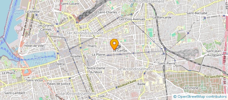 localisation de l'entreprise MADAME MARINE LAVERGNE à MARSEILLE