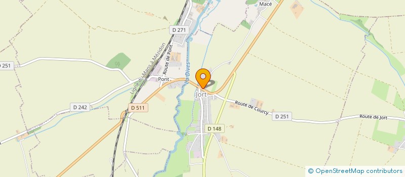 localisation de l'entreprise MADAME MARINE LE BARBIER  JORT