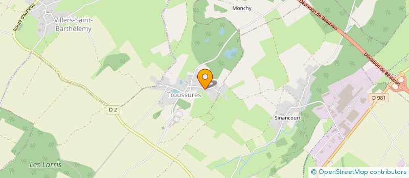 localisation de l'entreprise MADAME MARINE LE BON  AUNEUIL