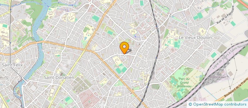 localisation de l'entreprise MADAME MARINE LE DOEUFF  NANTES