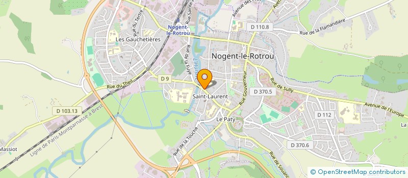 localisation de l'entreprise MADAME MARINE LE DU à NOGENT-LE-ROTROU
