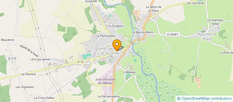 localisation de l'entreprise MADAME MARINE LE FLOCH  SAINT-SAUVEUR-LE-VICOMTE