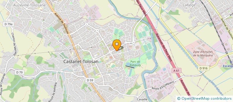 localisation de l'entreprise MADAME MARINE LE MOAL à CASTANET-TOLOSAN