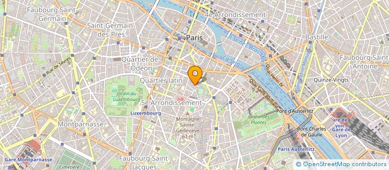 localisation de l'entreprise MADAME MARINE LE PARGNEUX  PARIS