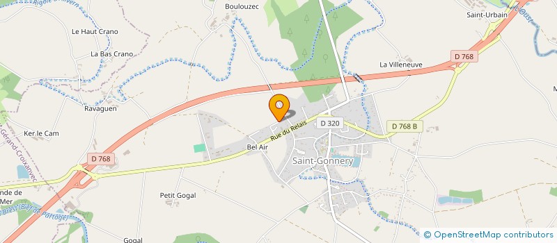 localisation de l'entreprise MADAME MARINE LE SCIELLOUR  SAINT-GONNERY