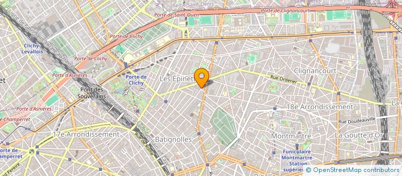 localisation de l'entreprise MADAME MARINE LE TILLY  PARIS