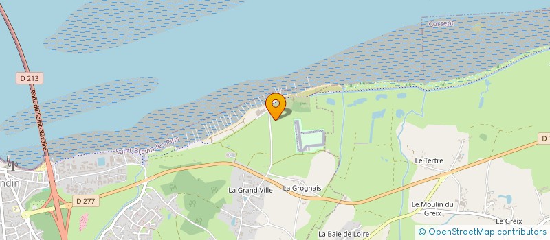 localisation de l'entreprise MADAME MARINE LEBATARD à SAINT BREVIN LES PINS