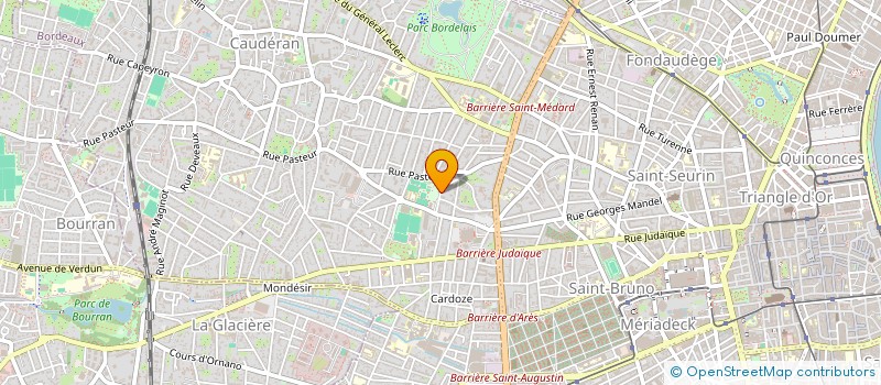 localisation de l'entreprise MADAME MARINE LEBON  BORDEAUX