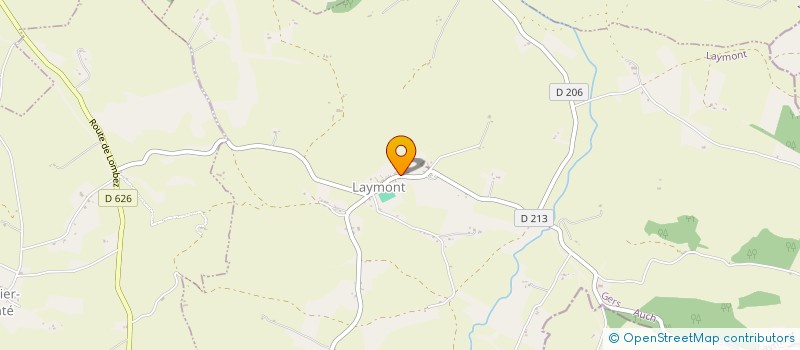 localisation de l'entreprise MADAME MARINE LEBORGNE  LAYMONT