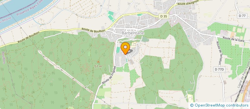 localisation de l'entreprise MADAME MARINE LEBRETON  BARBENTANE