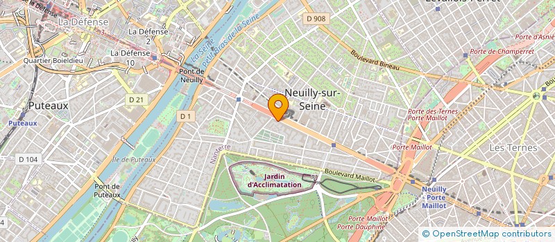 localisation de l'entreprise MADAME MARINE LEFEBVRE à NEUILLY-SUR-SEINE