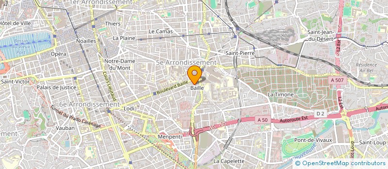 localisation de l'entreprise MADAME MARINE LEFEBVRE à MARSEILLE