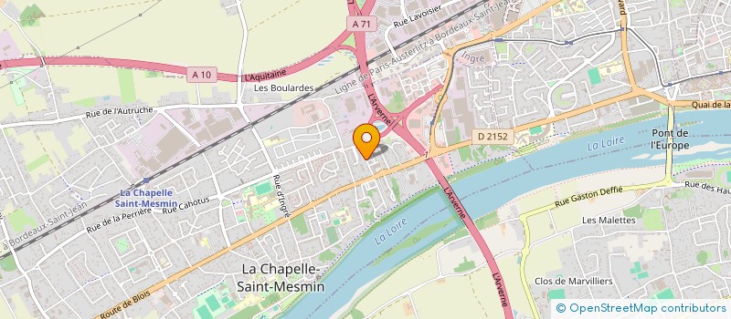 localisation de l'entreprise MADAME MARINE LEFORT à ORLEANS